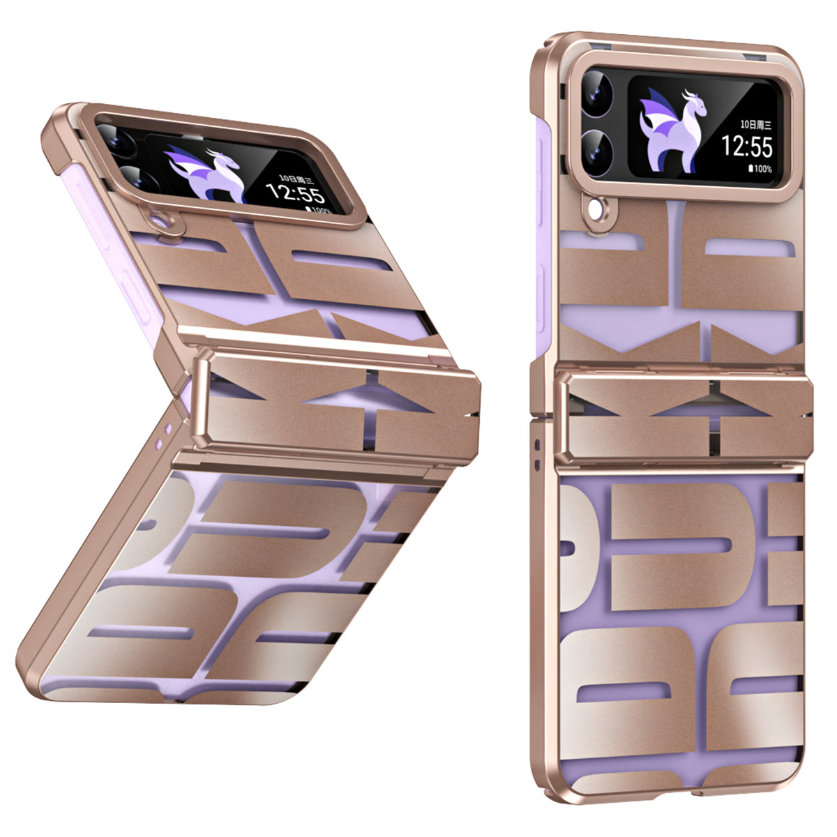 For Samsung Galaxy Z Flip4 5G Electroplated Hard PC Case Hinde Protection Phone Cover For Samsung Galaxy Z Flip4 5G Electroplated Hard PC Case Hinde Protection Phone Cover